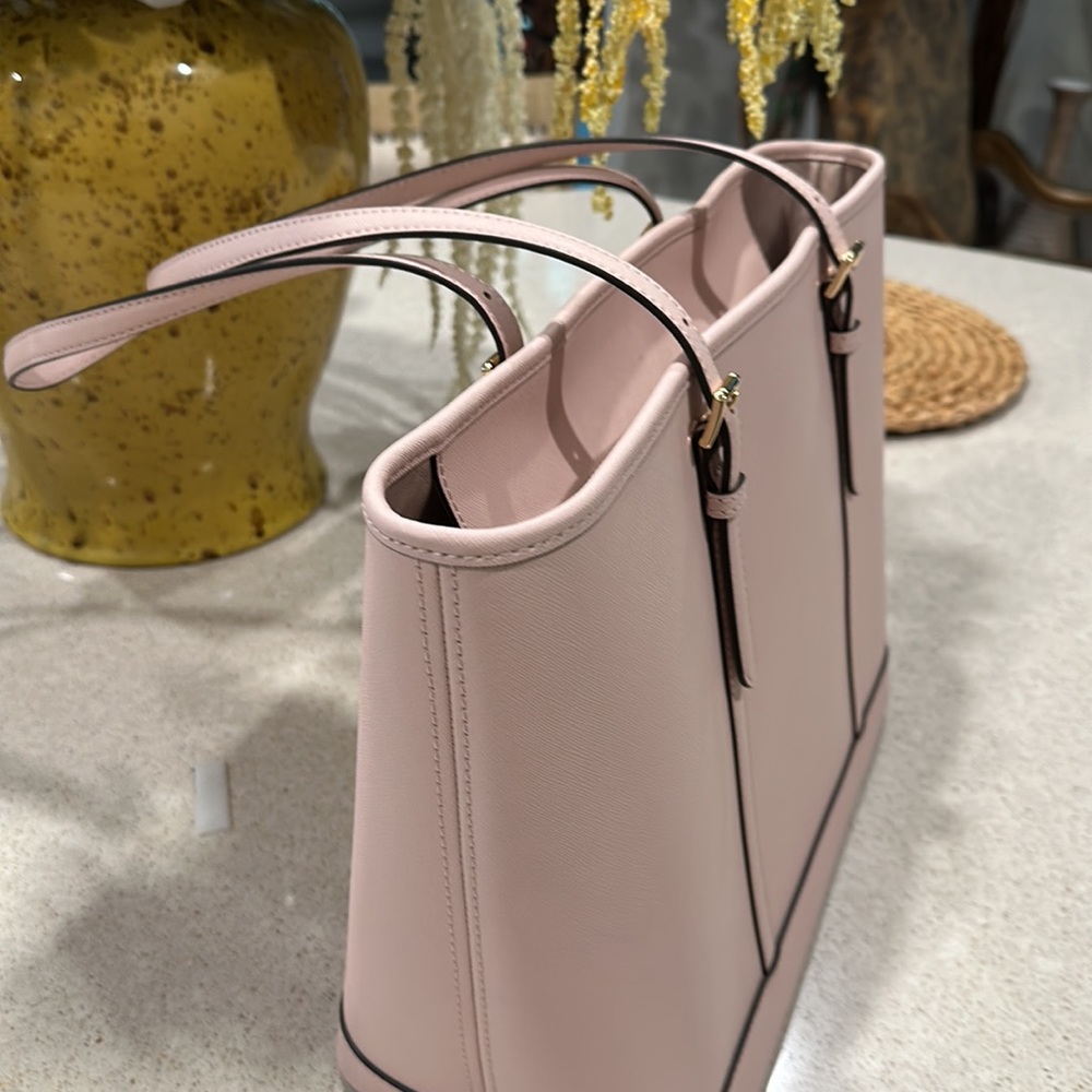 NWT Michael Kors Rose Color Tote - Picture 5 of 10